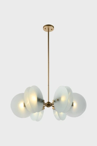 Подвесная люстра на штанге Moderli Bari V10427-6P (220V, круглые)