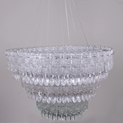 Подвесная люстра хрустальная светодиодная Reluce 08806-0.4-03