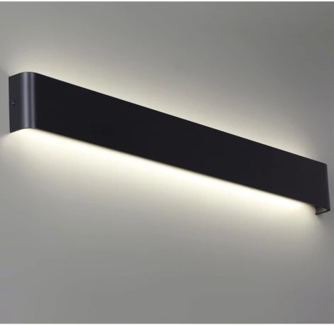 Уличный настенный светильник светодиодный Novotech Asa 359168 STREET черный IP65 LED 4000K 50W 220V