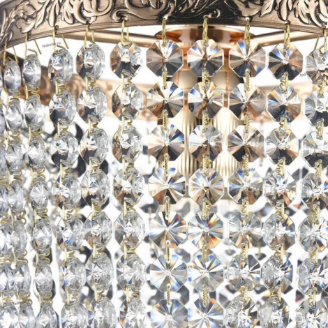 Подвесная люстра Maytoni Fabric DIA785-CL-01-G