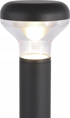 Наземный уличный светильник ST Luce Drop SL9541.705.01 темно-серый/прозрачный LED 1*6W