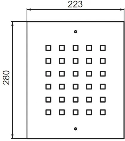 Настенный светильник уличный Oasis Light 77810 SS