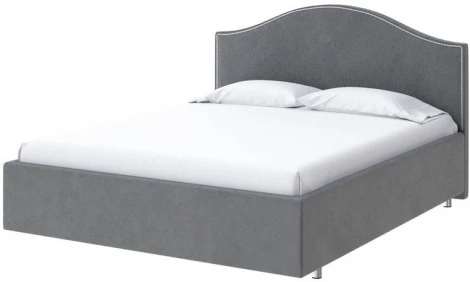 PROxSON Кровать Classic (Ткань: Велюр Monopoly Британский серый (996)) 200x190