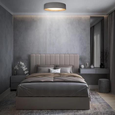 Потолочный светильник круглый светодиодный Loft It Coin 10202 Grey (220V, круглые)