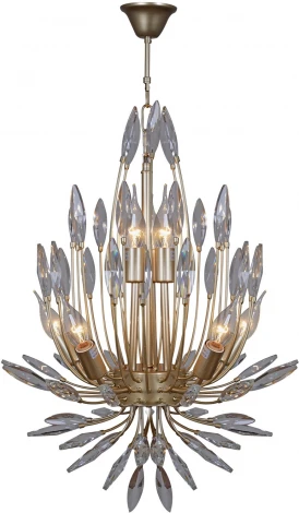 Подвесная люстра Reluce 02374-0.4-08 COPPER (220V, на цепи, свеча)