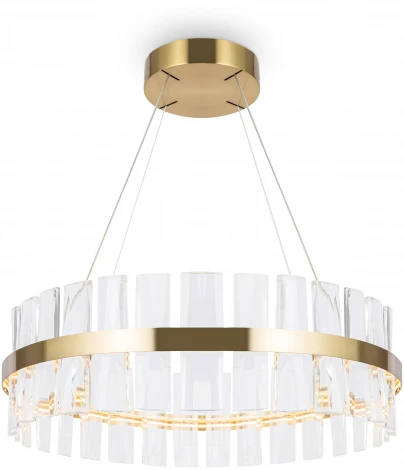 Подвесной светильник Maytoni Mirage MOD173PL-L45BS3K (LED, 220V, хрусталь, на тросе, круглые)