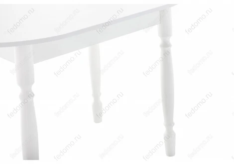Стол Woodville деревянный Леттере белый 344746