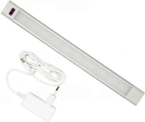 Светильник светодиодный для мебели ULI-F47-5W/4500K/DIM SENSOR IP20 SILVER (220V, сенсорный выключатель)