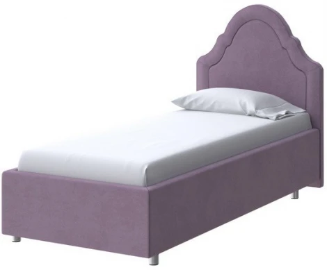 PROxSON Кровать Эльза (Ткань: Велюр Ultra Сливовый) 90x200