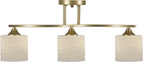 Потолочная люстра на штанге Мелодия Света SL1N SL6789-3 GD 000066023