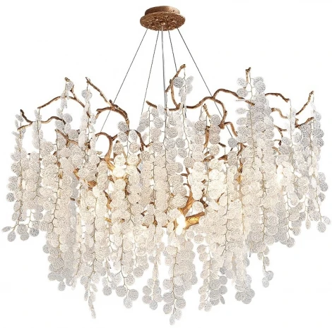 Fairytree Люстра ручной работы Round D80 ImperiumLoft 40,2478 (184495-22) (220V, на тросе, ветки)