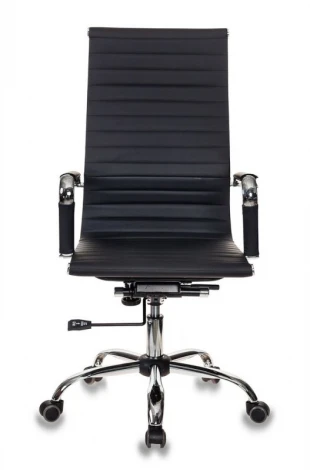 Кресло руководителя Бюрократ CH-883 черный эко.кожа крестовина металл хром