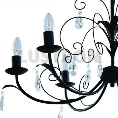 Подвесная люстра IDLamp 835 835/6-Argentoscuro