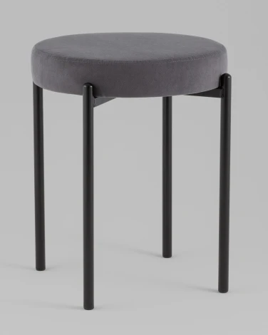 Табурет Бриф Original велюр серый Stool Group УТ000042649