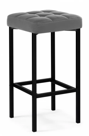 Барный стул Woodville Лофт (Металл, Искусственная кожа/Черный) арт.614944