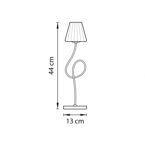 Интерьерная настольная лампа Lightstar Vortico 814917