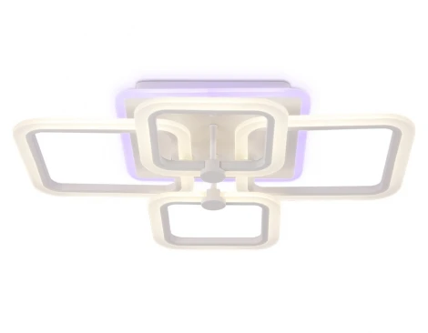 Потолочная люстра Ambrella Acrylica FA533 (регулировка яркости, LED, 220V, пульт управления, управление смартфоном, умный дом - PC.Lamper)
