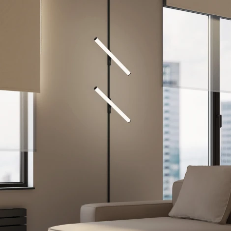 Трековый светильник магнитный 48V Denkirs Air Ray DK5325-BK (LED)