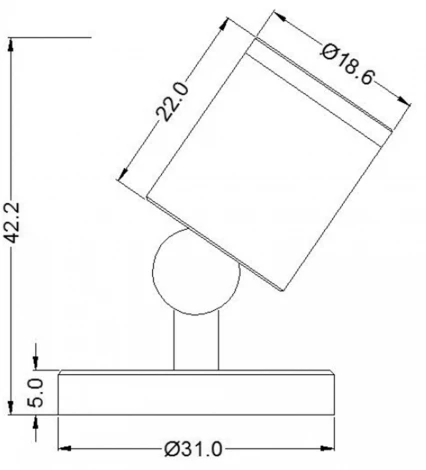 Точечный накладной светильник Deko-Light Herculis 688027 (LED, 220V)
