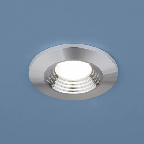 Встраиваемый точечный светильник Elektrostandard 9903 LED 3W COB SL серебро