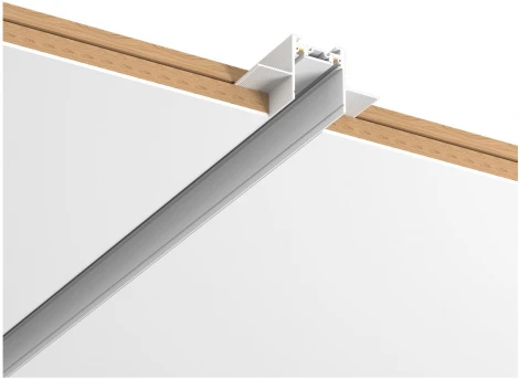 Шинопровод магнитный встраиваемый в ГКЛ 9мм ST Luce ST069.519.00 Белый Длина 1 000мм