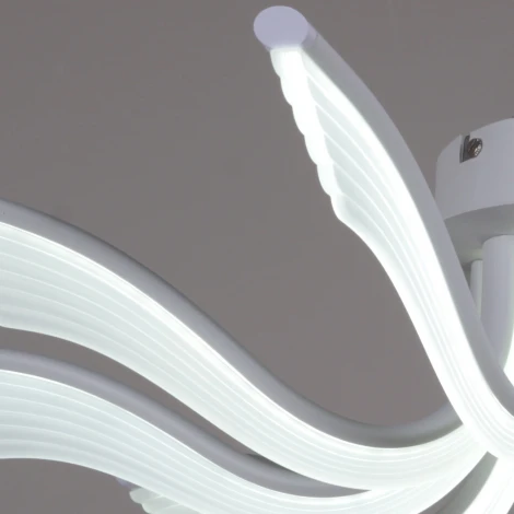 Потолочная люстра светодиодная с пультом и ночным режимом Reluce 35390-0.3-09S white (Умный дом) (220V)