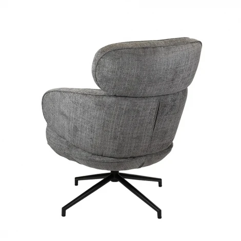 Кресло KING серый, шенилл Bradex Home FR 1074