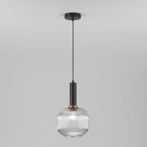 Подвесной светильник Eurosvet Bravo 50182/1 прозрачный (220V, на проводе, шар)