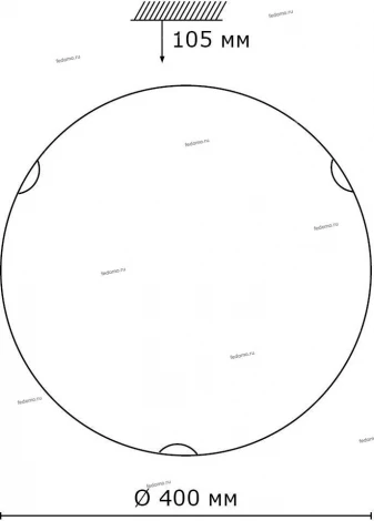 Настенно-потолочный светильник Sonex Kusta 218