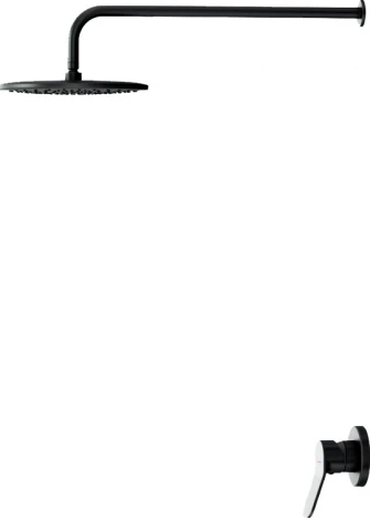 Душевой комплект AM.PM X-Joy FB85A2R002 С ВНУТРЕННЕЙ ЧАСТЬЮ, для душа, чёрный