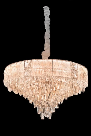 Подвесная люстра Fluorite Delight FL1088-7P (220V, хрусталь, на цепи)