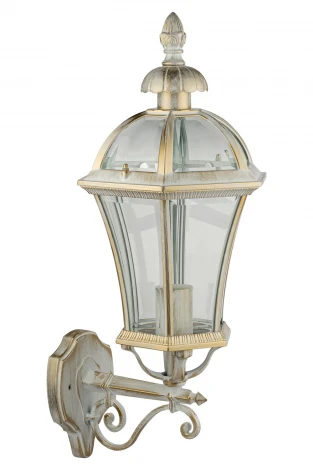 Настенный фонарь уличный Oasis Light ROMA L 95201L/02 Gw (220V, IP44)