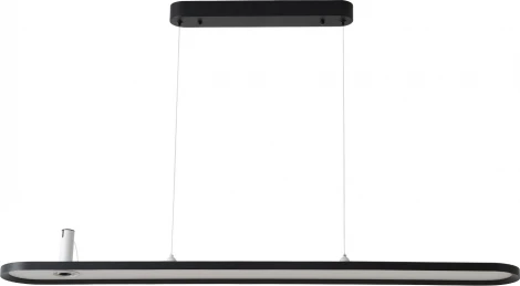 Подвесной светильник светодиодный со спотом Crystal Lux CONTOUR SP45W LED BLACK (220V, на тросе)