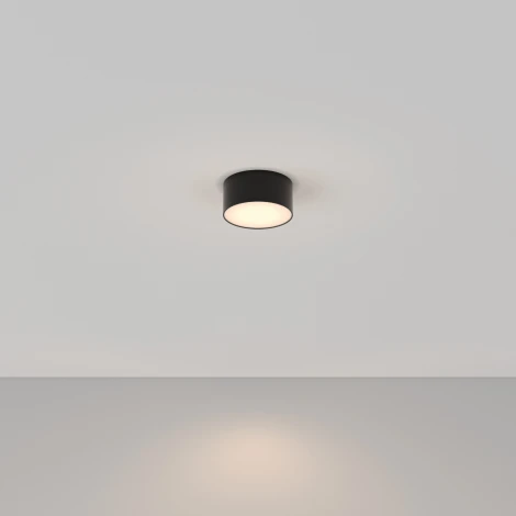 Потолочный светильник круглый Maytoni Zon C032CL-12W3K-RD-B (LED, 220V, круглые)