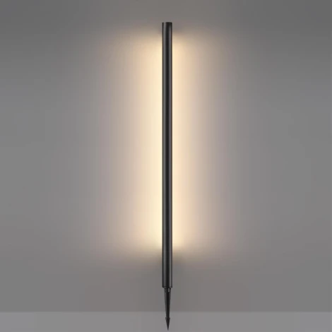 Уличный наземный светильник Odeon Light Pifa 7036/16GL черный/металл/акрил LED 16W 3000K 220V (IP65)