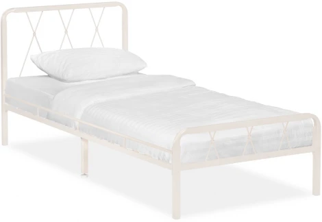 Односпальная кровать Woodville Иоханна 18 90х200 белая 511600