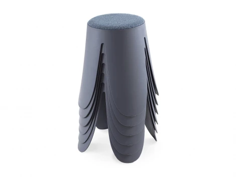 Комплект табуретов Chim 6 шт. ОГОГО Обстановочка! 966347 (Мех/Фиолетовый)