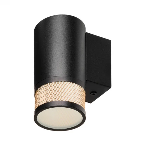 Настенный светильник Wolta WSL-GU10/W12BG под лампу GU10 Черный / золотой RETE