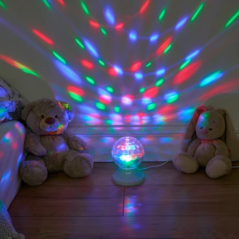 Светодиодный светильник-проектор, кабель с вилкой Volpe ULI-Q311 ULI-Q311 3,5W/RGB WHITE