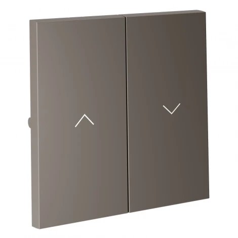 Клавиши для выключателя/переключателя двухклавишного (хлопок) Voltum S70 VLS002514