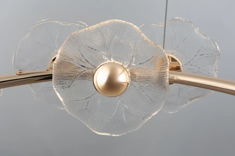 Подвесной светильник Rivoli Shannon 6135-101 (LED, 220V, на тросе, цветы)