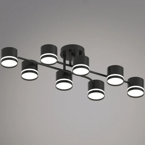 Потолочная люстра на штанге Reluce 77730-0.3-08 GX53 BK