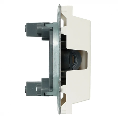 Вывод кабеля (белый фарфор, soft touch) Stekker Эмили 50220