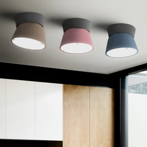 Потолочный светильник круглый Knap D25 Blue Imperiumloft Knap01 (193551-26) (LED, 220V, круглые)