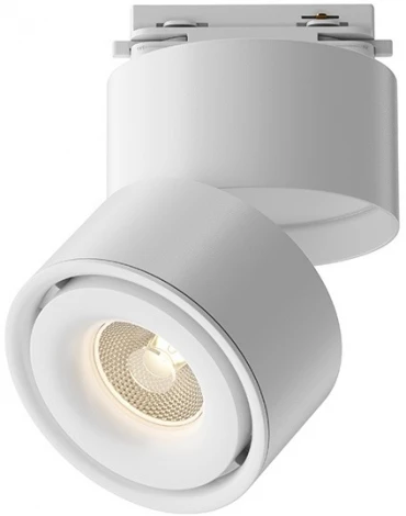 Трековый светильник Yin Unity 3000K 15Вт 24° LED (однофазный) Maytoni Technical TR084-1-15W3K-W (220V, круглые)
