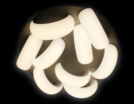 Потолочная люстра Ambrella Orbital Cloud FC15/9 WH 180W D800