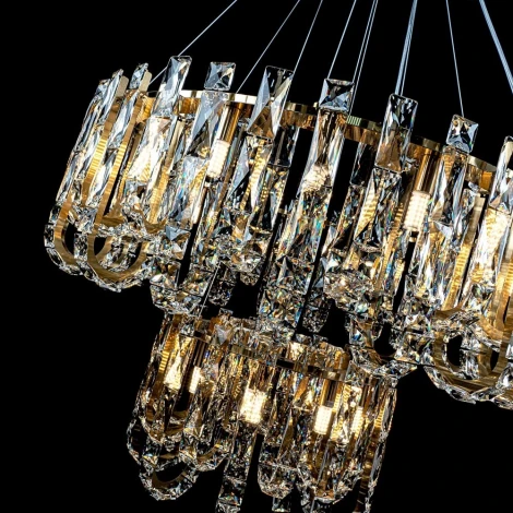 Подвесная люстра хрустальная Modelux MODELUX ML.6621.28 BS