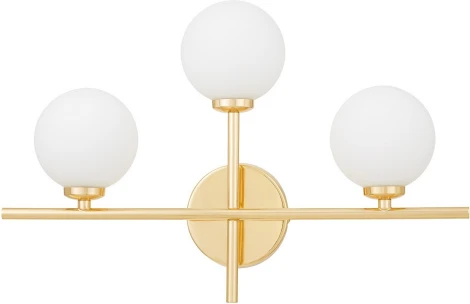 Настенный светильник Lumina Deco Marsiada LDW 6033N-3 F.GD (220V, шарики)