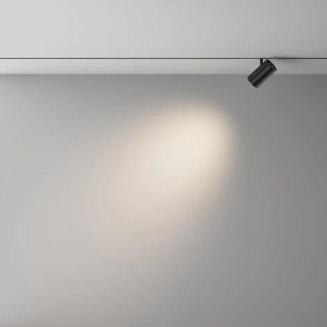 Трековый светильник низковольтный светодиодный 48V 12W 4000К Maytoni Technical Focus Led TR243-12W4K-B