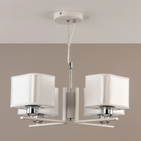 Люстра подвесная Тильда CL469245 (220V, на тросе, куб)